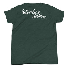 Load image into Gallery viewer, Youth Short Sleeve T-Shirt Adventure Seekers